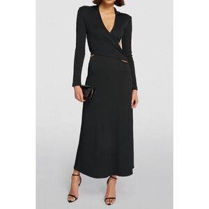 Christopher Esber Archer Interlock Fran Dress black AU12/US8